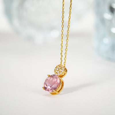 EDA Necklace | Morganite