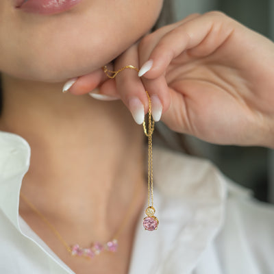 EDA Necklace | Morganite