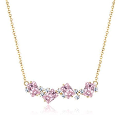 Rose Cluster Necklace