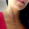 Rose Cluster Necklace