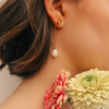 KAIA Pearl Chain Earrings